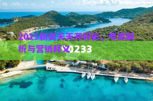 2025新奧天天開好彩，專家解析與營銷釋義